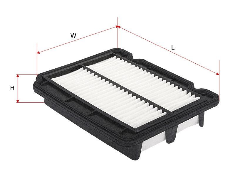 AIR FILTER FITS A1521 - TecDoc Only
