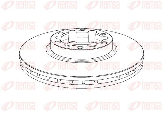 NCA1150.20 REMSA Heavy Duty Brake Disc féktárcsa