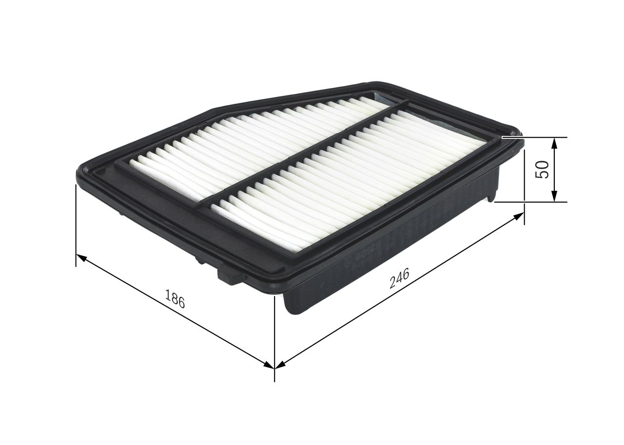 NEU - BOSCH F026400412 Luftfilter für HONDA
