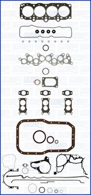 Juego completo de empaques, motor