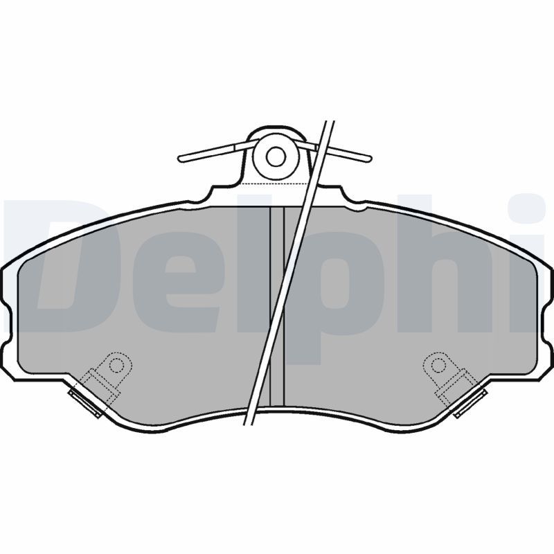 JEU DE PLAQUETTES DE FREIN  0701