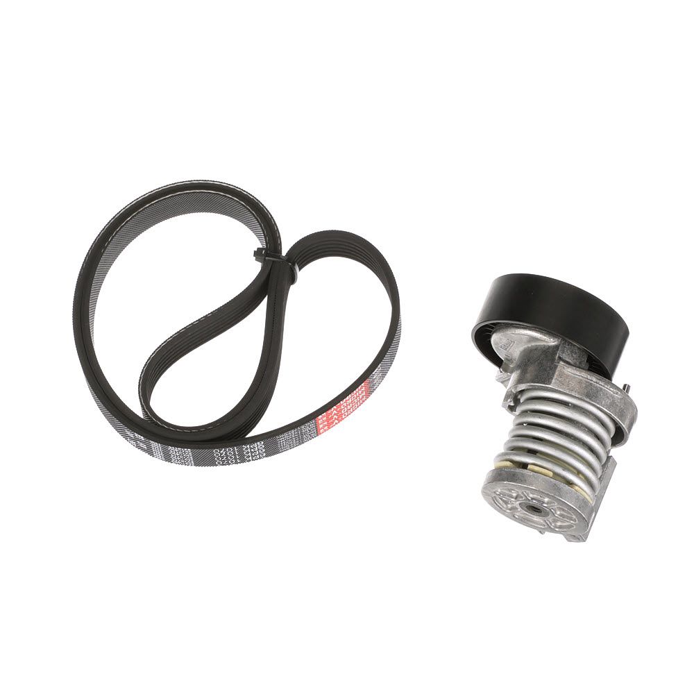 V formos rumbuotas diržas, komplektas