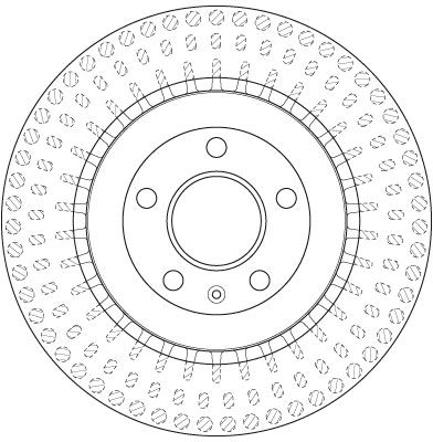 TRW BRAKE DISC - TecDoc 2