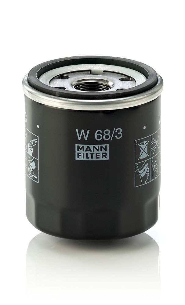 MANN-FILTER W 68/3 - &Ouml;lfilter