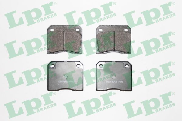 Bremsbelagsatz, Scheibenbremse