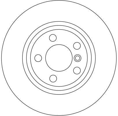 TRW BRAKE DISC - TecDoc 2
