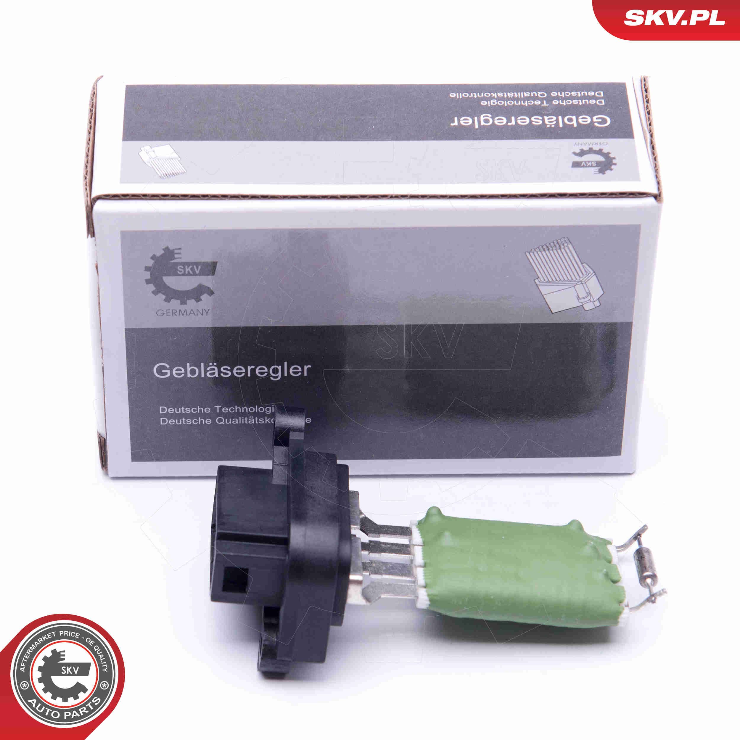 Widerstand, Innenraumgebläse