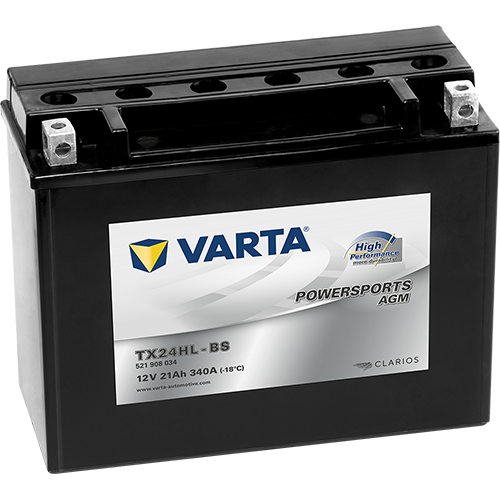 Varta POWERSPORTS AGM (HP) 12V 21Ah TX24HL-BS