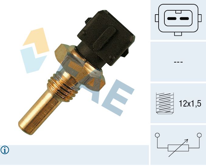 FAE 33370 - Sensor, K&uuml;hlmitteltemperatur