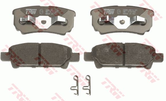TRW DISC BRAKE PADS - TecDoc 2