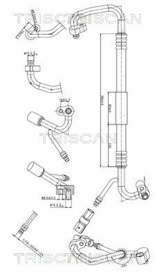 Hochdruck-/Niederdruckleitung, Klimaanlage