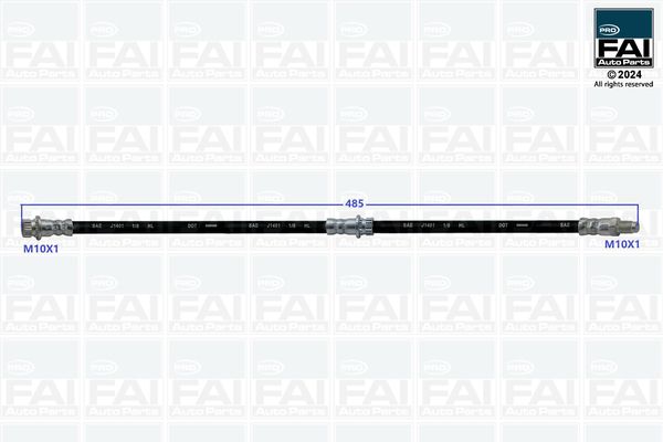 FPBH214 FAI AutoParts PRO fékcső