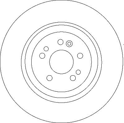 TRW BRAKE DISC - TecDoc 2