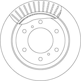 TRW BRAKE DISC - TecDoc 2