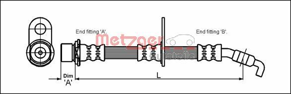 Brake Hose 4111423