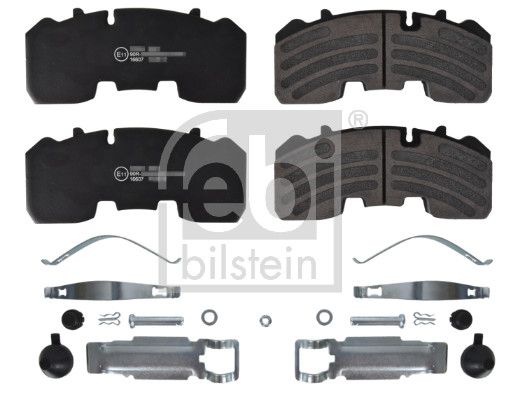 Brake Pad Set, disc brake 16607