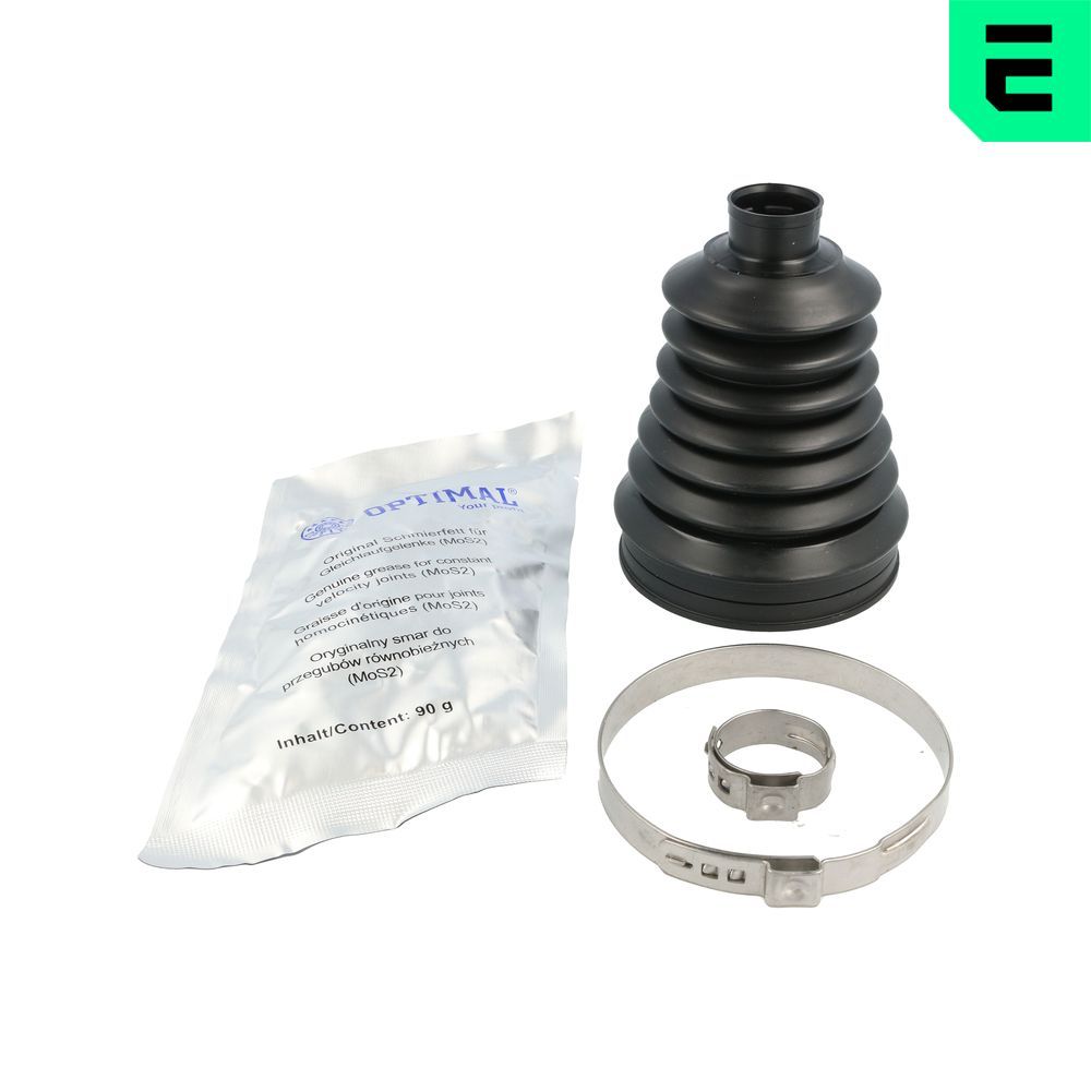 Faltenbalgsatz, Antriebswelle