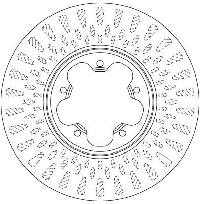 TRW BRAKE DISC - TecDoc 2