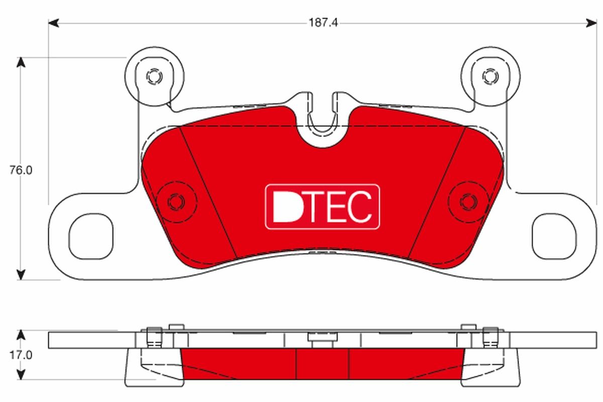 TRW DISC BRAKE PADS - TecDoc Only