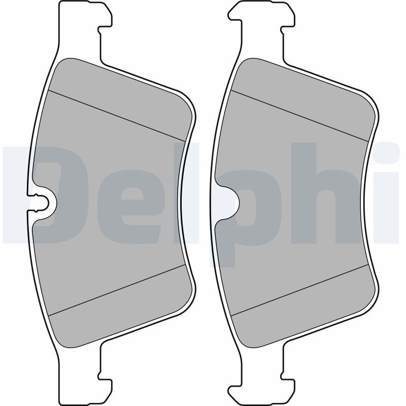 Brake Pad Set, disc brake LP2139