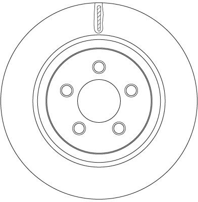 TRW BRAKE DISC - TWIN PACK - TecDoc 2