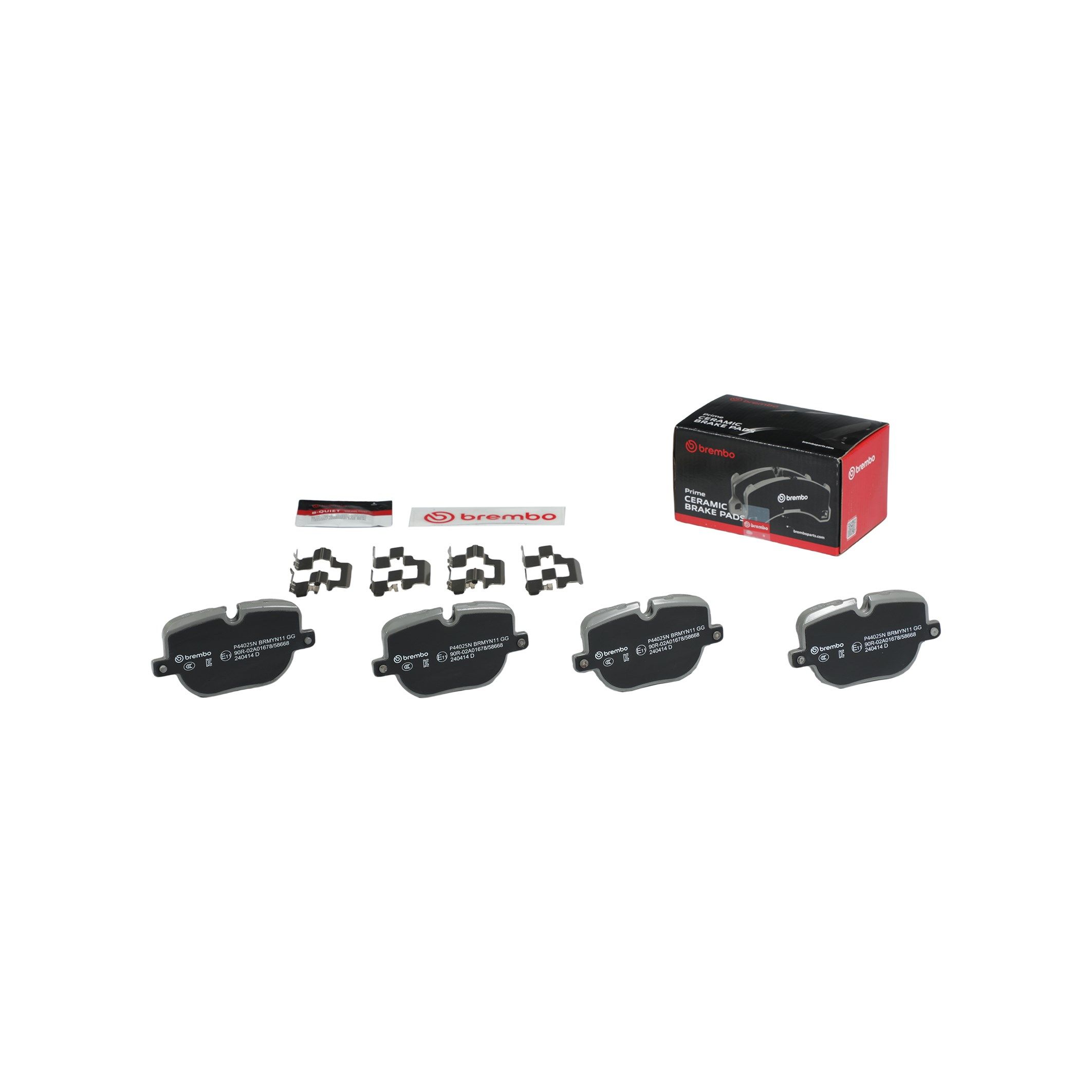 BREMBO DISC PAD -  LAND ROVER RANGE ROVER 09-13 (RR) - TecDoc 1