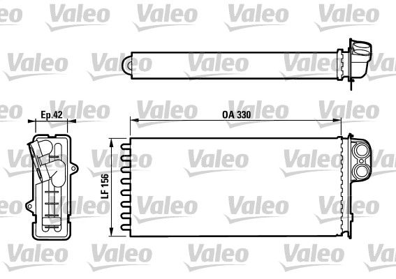 RAD. DE CHAUFFAGE RENAULT TRUCKS PR