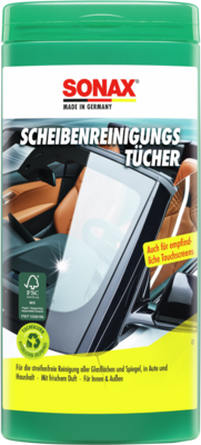 SONAX ScheibenReinigungsT&uuml;cher Box / 25 St&uuml;ck