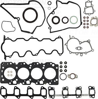 Juego completo de empaques, motor