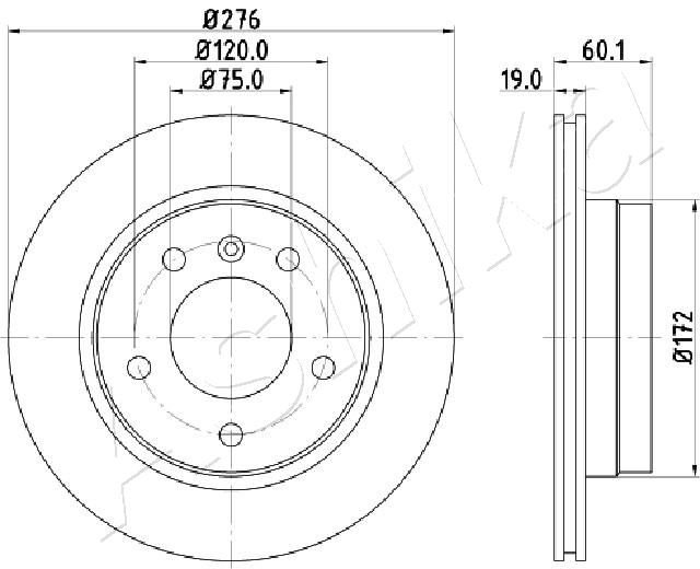 Brake Disc 61-00-0111