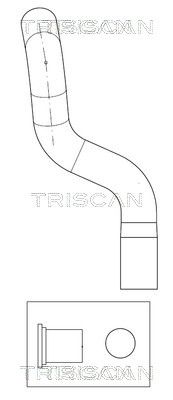 TRISCAN 8516 16022 Hydraulic Hose, steering