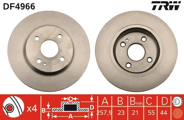 Brake Disc DF4966