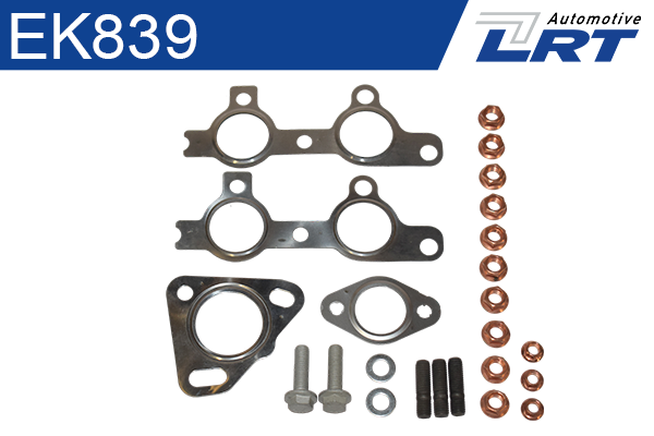 Montagesatz, Abgaskrümmer