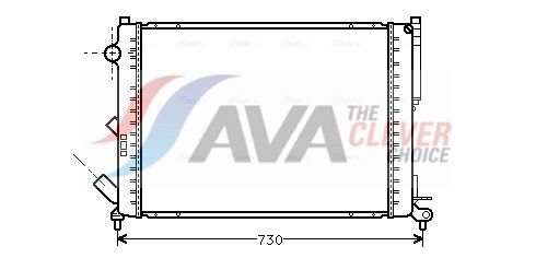 AVA Deutschland RT2301 Kühler, Motorkühlung