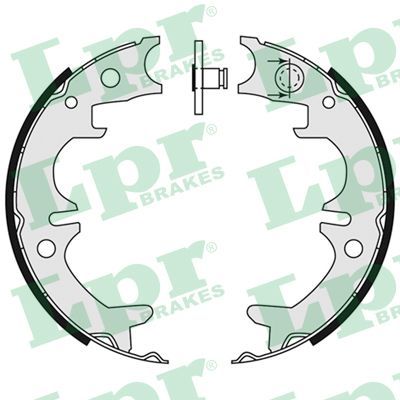 Bremsbackensatz, Feststellbremse