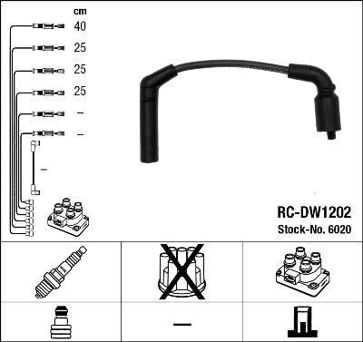Juego de cables de encendido