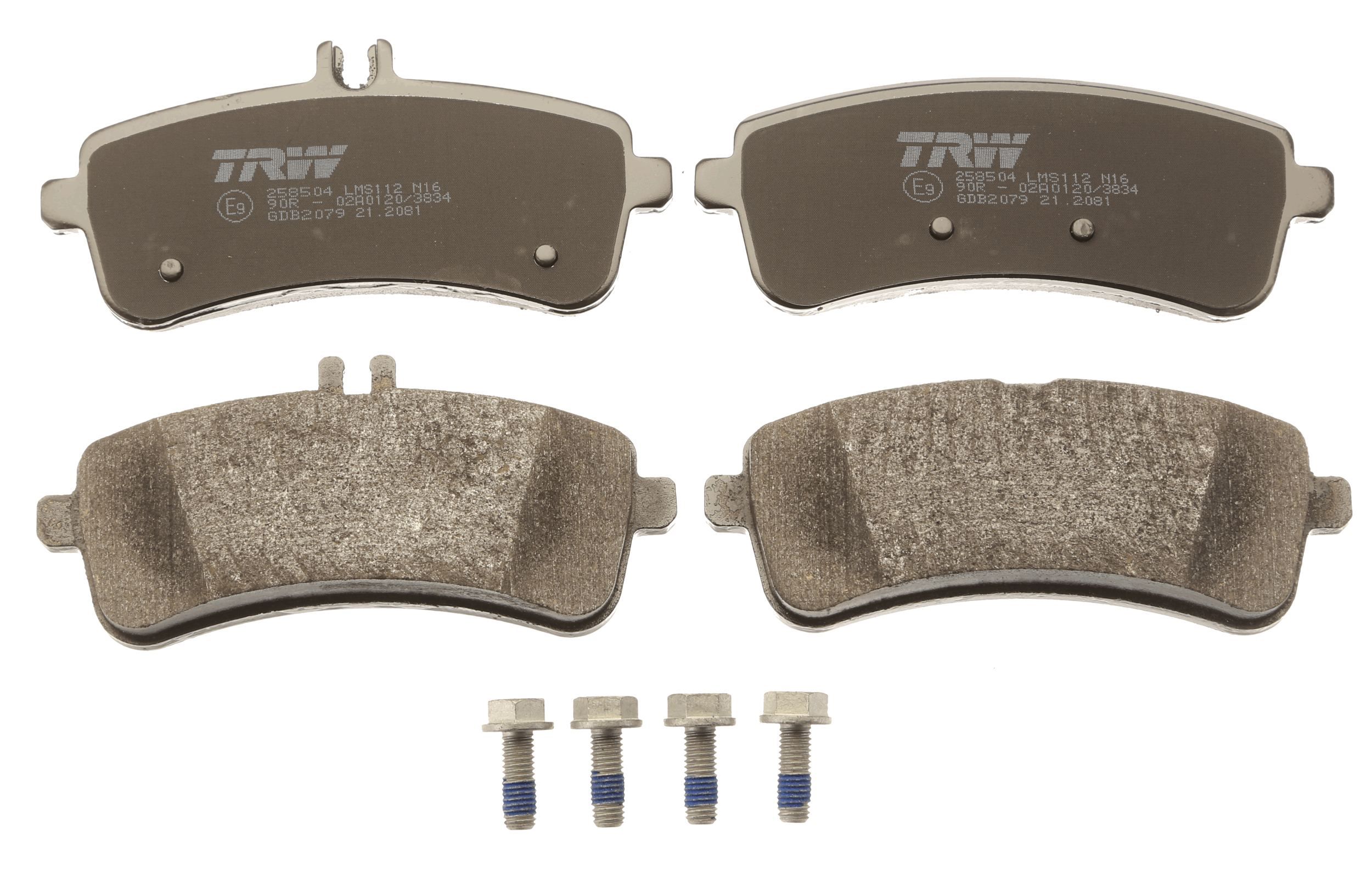 TRW DISC BRAKE PADS - TecDoc 2