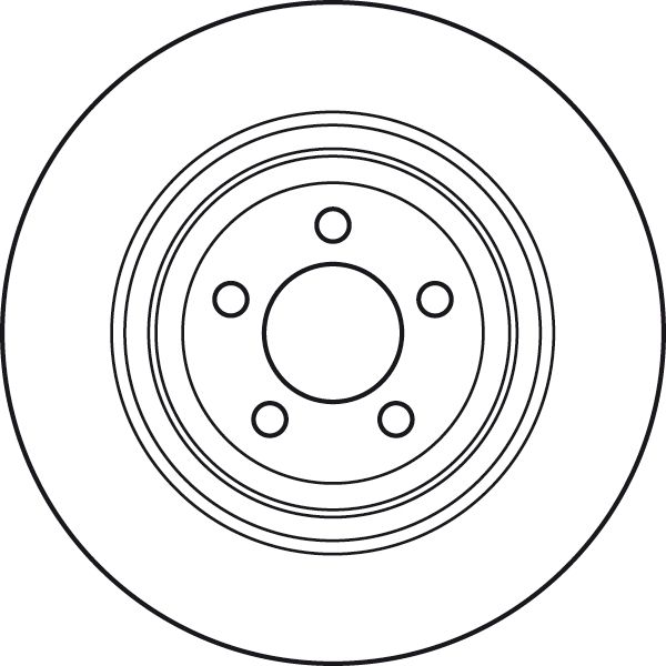 TRW BRAKE DISC - TecDoc 2