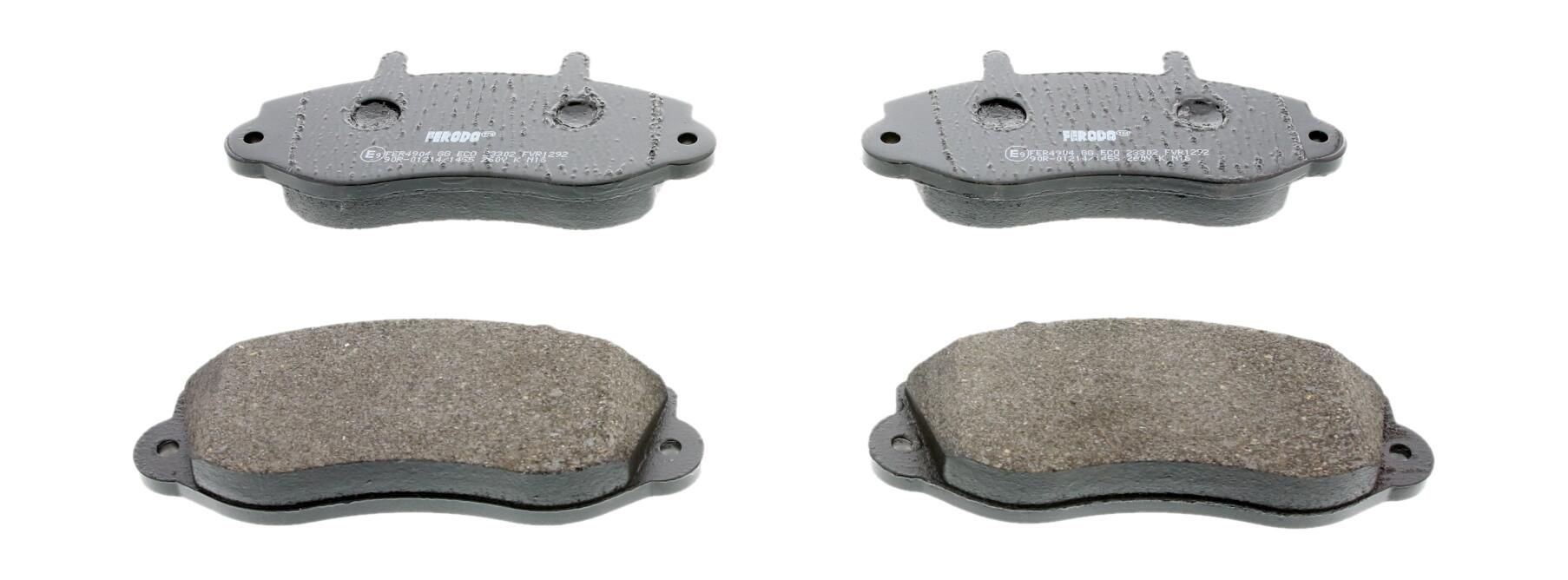 FERODO FVR1292 - Bremsbelagsatz, Scheibenbremse PREMIER ECO FRICTION