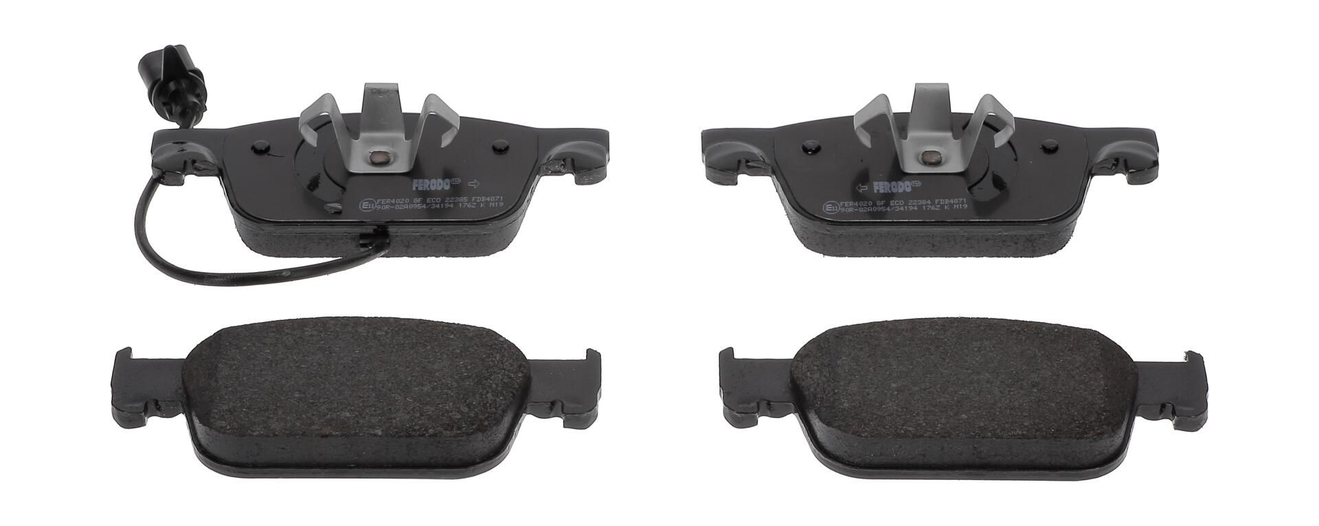 FERODO FDB4871 - Bremsbelagsatz, Scheibenbremse PREMIER ECO FRICTION