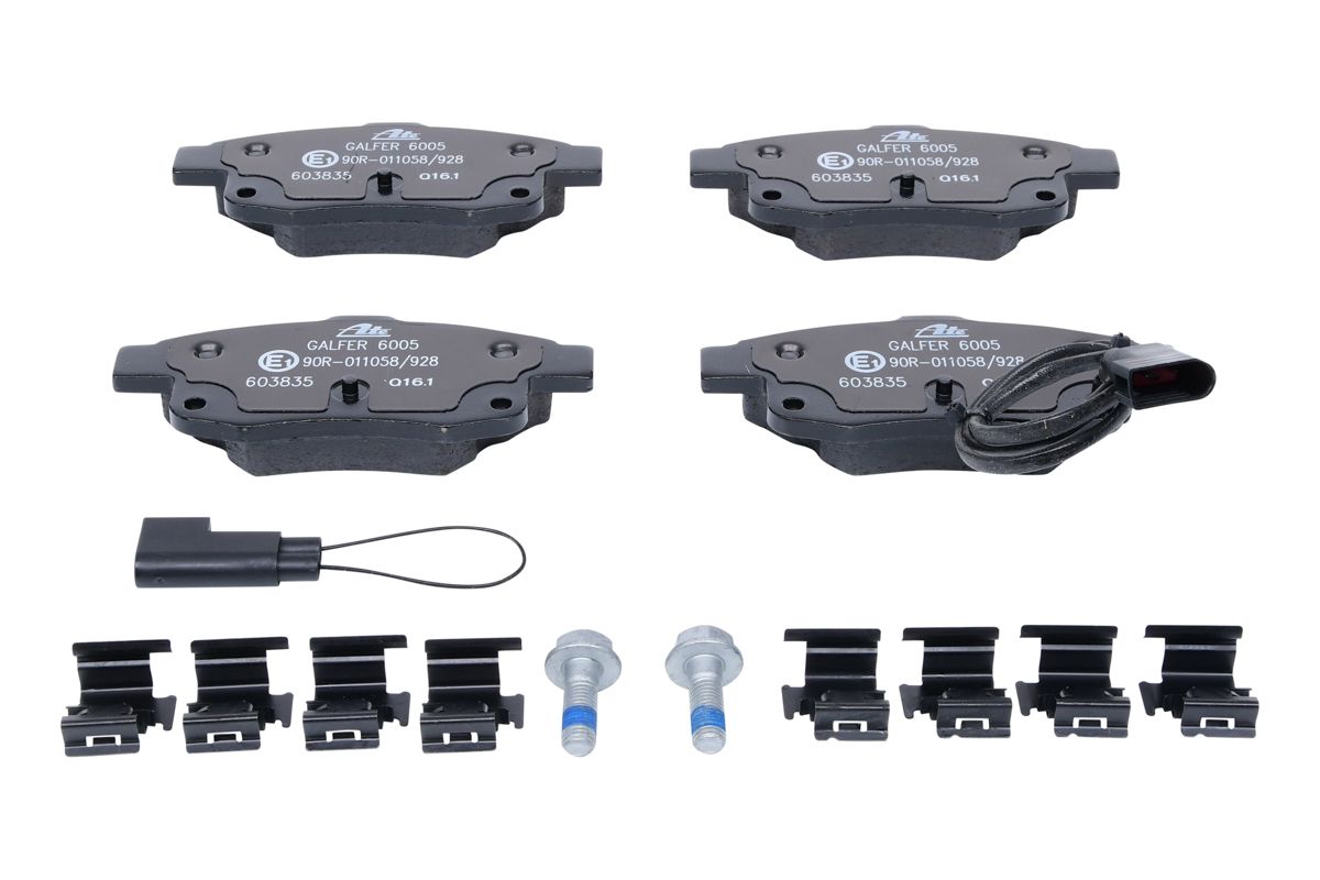 Bremsbelagsatz, Scheibenbremse Bremsbelagsatz, Scheibenbremse