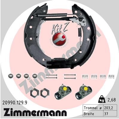 Brake Shoe Set 20990.129.9