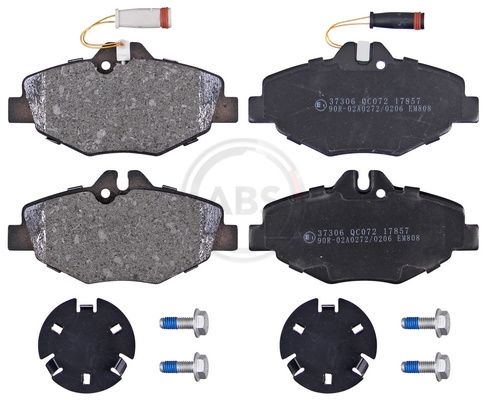 Brake Pad Set, disc brake 37306