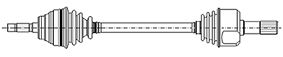 METELLI 17-1018 Drive Shaft