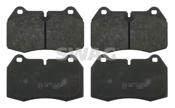 Brake Pad Set, disc brake 20 91 6109