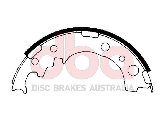 Street Series Brake Shoes [Nissan Vanette 180mm] - TecDoc Only