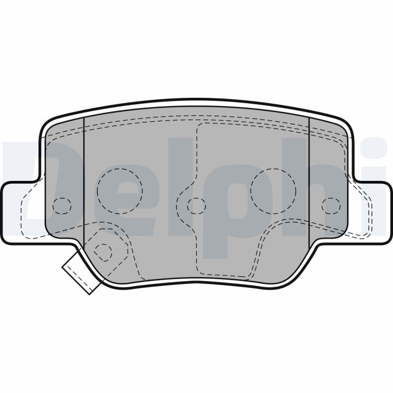 Brake Pad Set, disc brake LP2193