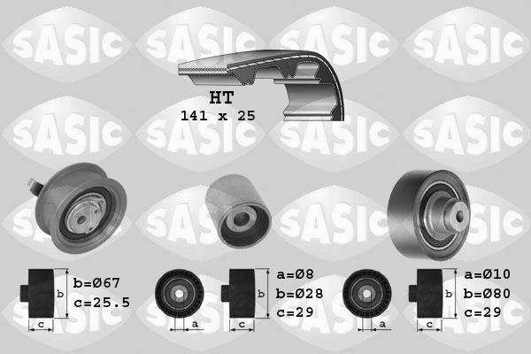 1756001 SASIC Fogasszíjkészlet