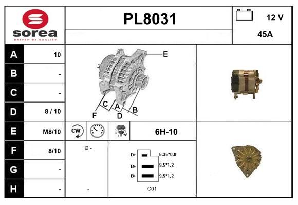 ALTERNATEUR PL -