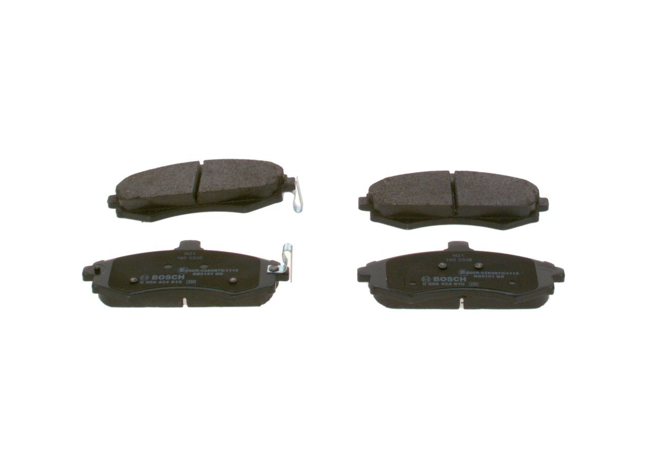 Brake Pad Set, disc brake 0 986 424 810